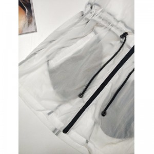 DAMERES HVIDE WINDBREAKER JACKET RLWWJ0001