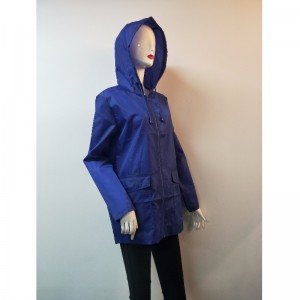DAMES NAVY VINDBRÆKER RLWWJ0005