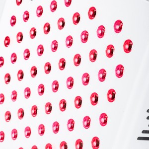 RD500 FDA 660nm 850nm Bedste hjemmelavede rødt lysterapi-udstyr dørmonteringssæt ledet ansigt lysterapi maskine