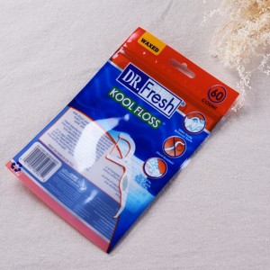 Brugerdefineret varmeforsegling aluminiumsfolie ansigt Maske emballage poser / Kosmetisk maske emballage pose / Dental floss taske