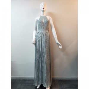 DAMES ICE BLÅ LANGLINJEKJOL JLWD0037