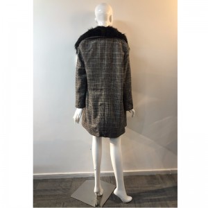 DAMES PLAID ULVLAK RLWW0001