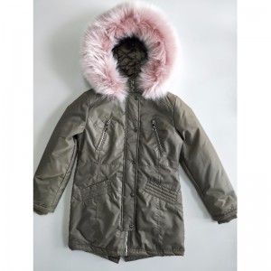 BØRN KHAKI PADDED COAT RLCPC0006