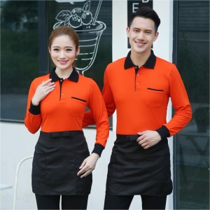 Langærmet arbejdsskjorte med lomme