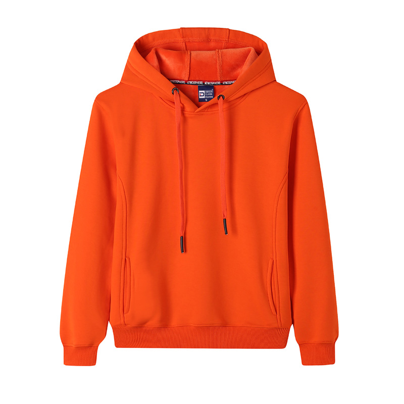 # 8015-Uni Colour Fleece-hættetrøje