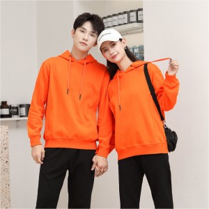 # 8025-LightWeight Fleece-hættetrøje