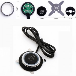 Universal trykknap motor startmotor auto igition system bil motor start