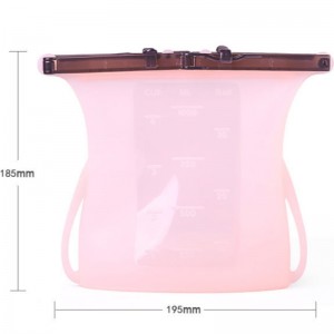 Silikone friskholdende taske