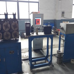 Online hvirvelstrøms testsystem til fjederståltråd ECH7002