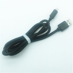 KPS-1005CB Micro 3ft OD4.5MM mikrofleksibel hurtigoplader-usb-kabel til Android-mobil