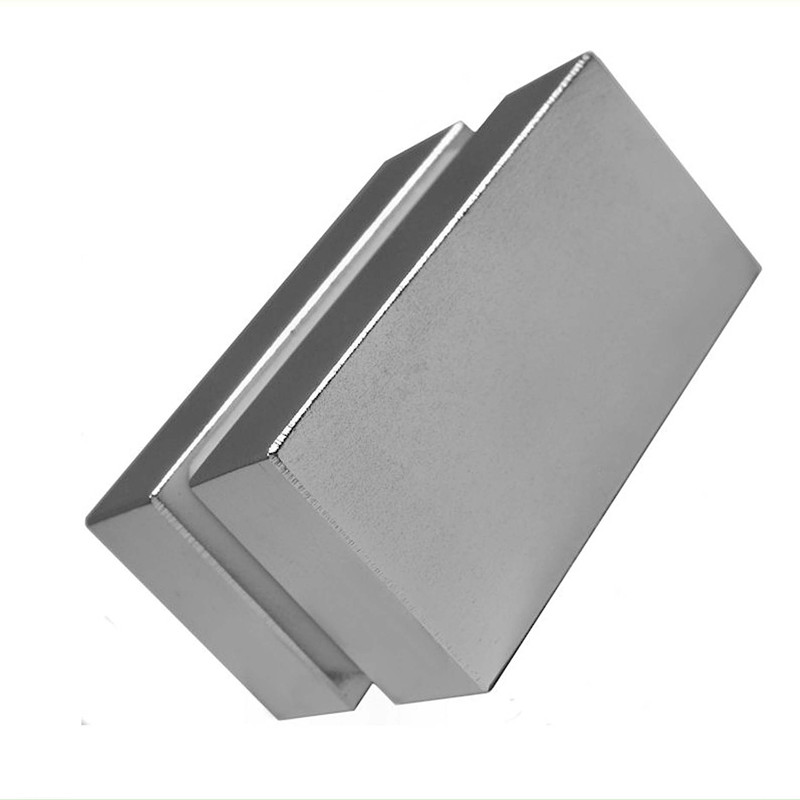 Stor rektangulær Neodim N45 magnet