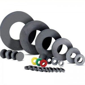 Permanent ringferritmagnet til DC-ventilator