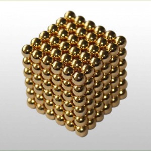 Tilpasset størrelse N35 Pædagogisk NdFeB farverig magnetsfære