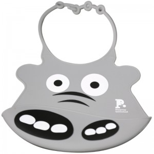 Silikone smekke sød tegneserie silikone baby mund vandlomme silikone baby tegneserie smække baby vandtæt smæk