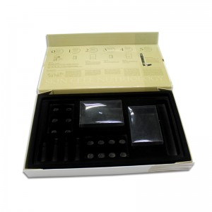 Tilpasset bogtype Gaveæske til kosmetisk emballage