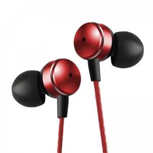 Modedesign Dynamisk driver Deep Bass Stereo HiFi Wired Earphone