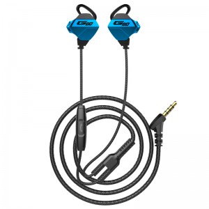 E-sport Gaming Headsets Mobiltelefon og PC Universal Headphones Høretelefoner med to mikrofoner