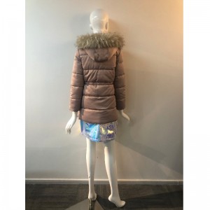 DAMES CHAMPAGNE PUFFER COAT RLWPC0067