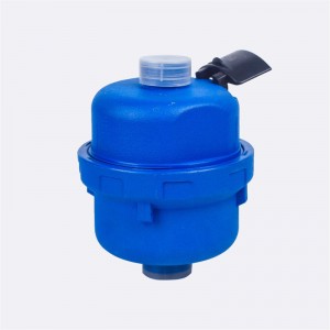 Volumetrisk væskefyldt måler med plastdel med fjernkabel