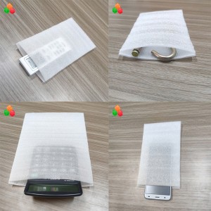 Brugerdefineret gennemsigtig chokbestandigt vandtæt antistatisk epe-skumpose PE PO-film fortykkelse af ekspanderet polyethylenemballagesæk