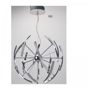 LED Pendellampe med aluminiumsstrimmel