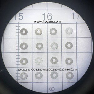 2019 Kina Producent Micro Precision Lille SmCo ringmagnet