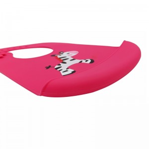 Rengør nemt vandtæt silikone babymage med madfanger