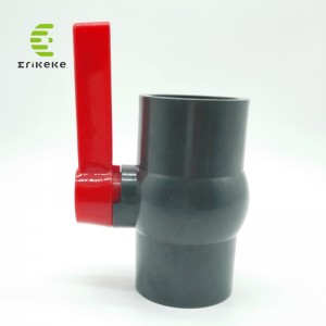 High Pressure plastik 2 tommer kugleventiler