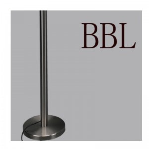 Moderne LED gulvlampe med aluminiumsstrimmel