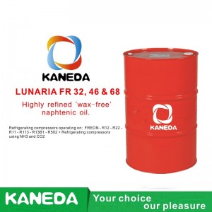 KANEDA LUNARIA FR 32, 46 \u0026 68 Meget raffineret ‘voksfri’ naphtenisk olie.