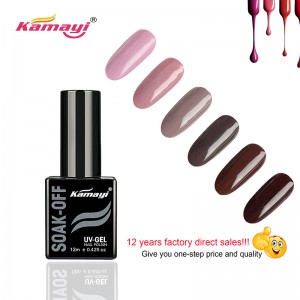 Kina Producent 1000 farver LED Natural Gel Polish Blødgør gelfarve Privat etiket UV neglelakkemaling