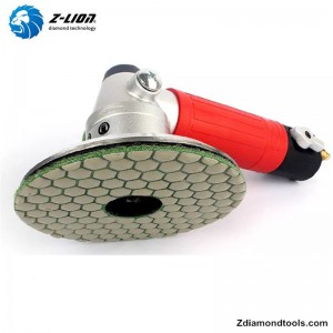ZL-123D Resin Dry Concrete Polishing Pads for Stone, Beton Tools