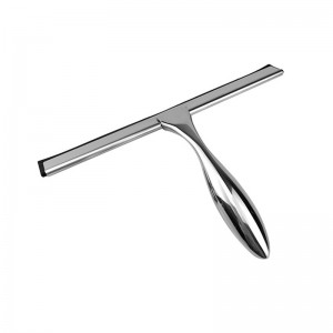 Professionelle rengøringsværktøjer Rustfrit stål glasskaletter til brusebadvindue