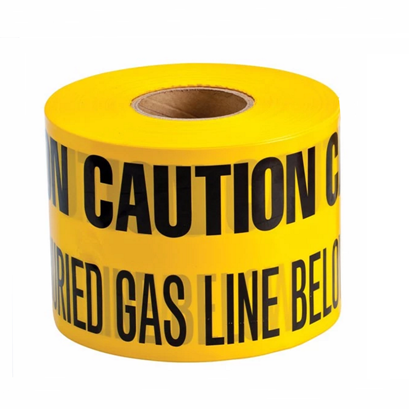 Advarsel forsigtighedsbånd Brugerdefineret design Underjordisk forsigtighed Barrikade Advarselstape
