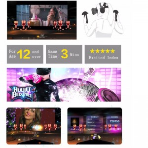 indendørs 9d vr musik dans spil maskindanser simulator