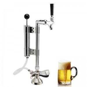 Rustfrit stål tube party pumpe keg tønde slange amerikaner med 5/8 \\\\ \'g kobler