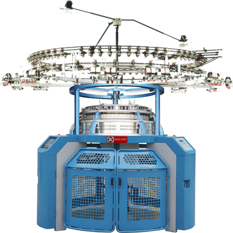 Factory højhastigheds-computeriseret dobbelttrikstrik cirkulær maskine