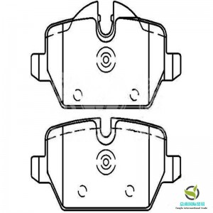 Bremseklodser (OE: 3421 9808172)