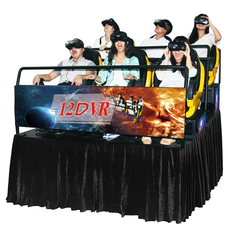 Varmt salg underholdning virtual reality oplevelse sæde 9Dvr biograf 6 sæder 9dvr til familie