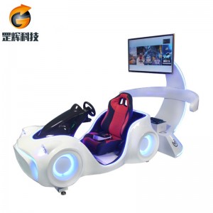 VR-racerbil Globalt varmt salg temaparkudstyr tre-akslet