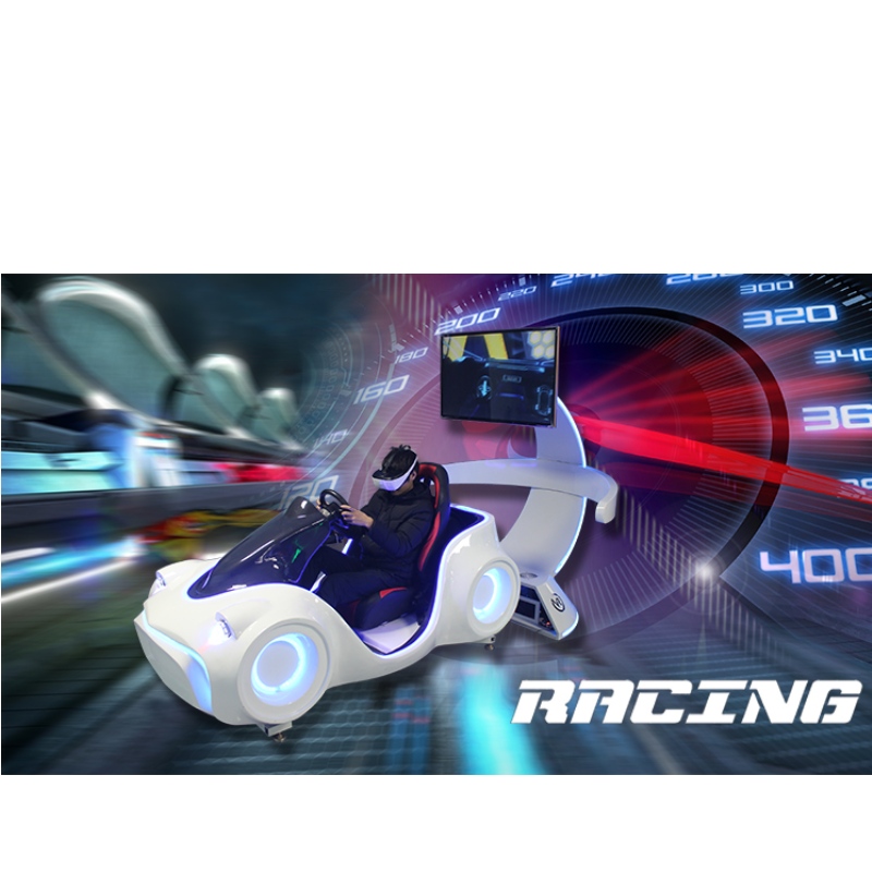 VR Racing Global hot-salg temapark udstyr tre-akslet 3DOF