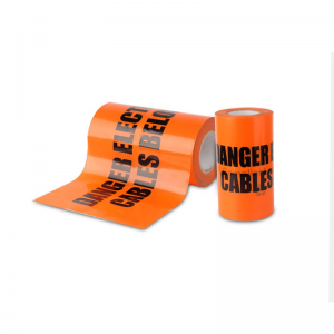 Brugerindstil PE Underground Cable Advarsel Barrier Marker Barrikader Tape