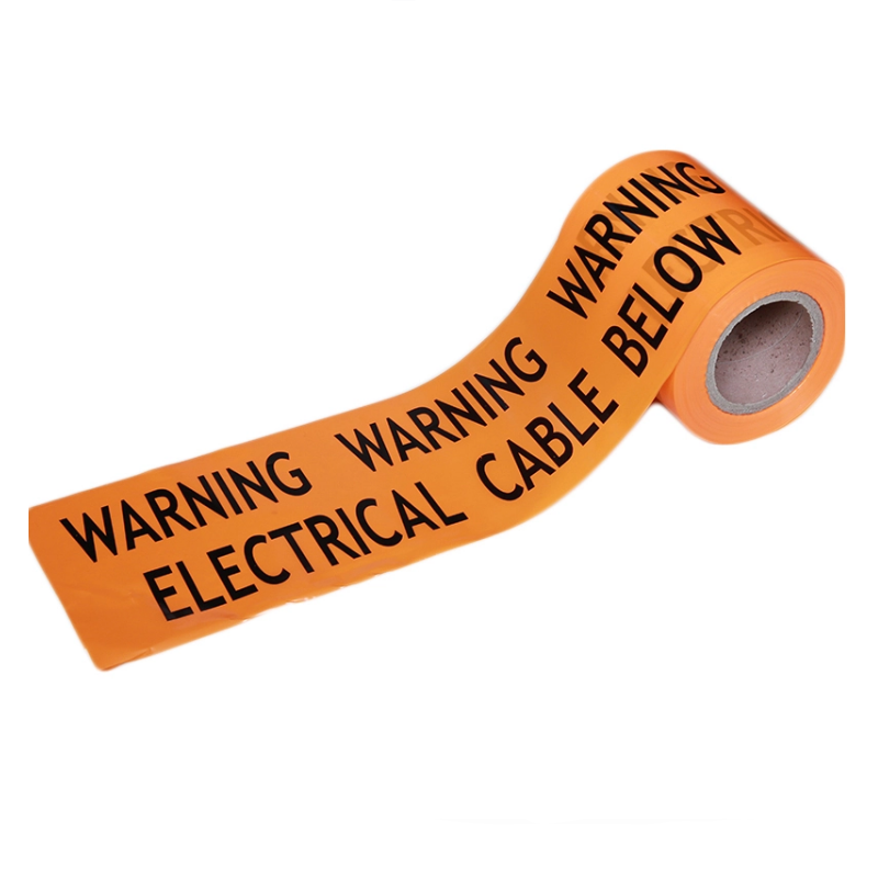 Brugerindstil PE Underground Cable Advarsel Barrier Marker Barrikader Tape
