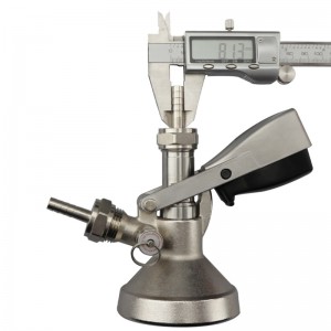 Type G -gaskobling med trykventil