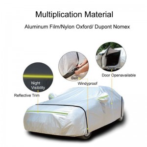 overdækning af bilen