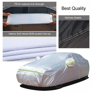 overdækning af bilen