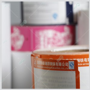 Fremragende farvemætning stålstang hænger tags høj temperatur tags