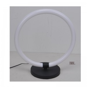Lampen til LED -bord med acryl -rund ring