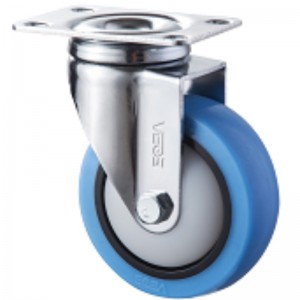 Medium Duty  8212; kromforgyldt kabinet med Orange TPE-hjul