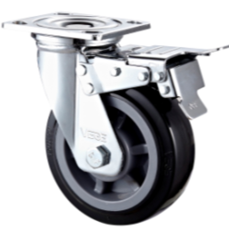 Kraftig pligtopfyldenhed - Dæk med sort TPE-hjul